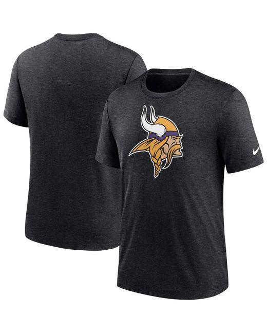 Nike Minnesota Vikings Rewind Logo Tri-Blend T-shirt