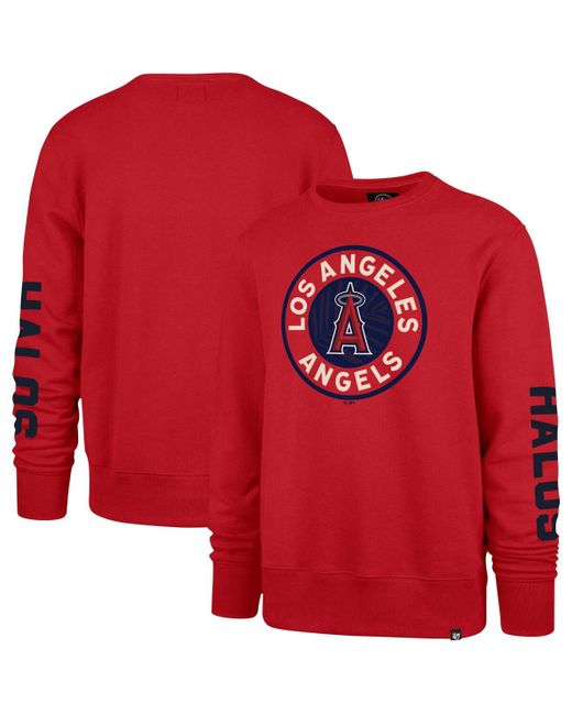 '47 Brand 47 Brand Los Angeles Angels City Connect Legend Headline Pullover Sweatshirt