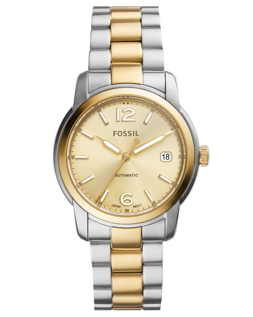 Fossil Heritage Automatic Stainless Steel Watch 38mm