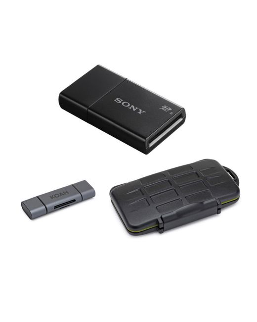 Sony Uhs-ii Usb 3.1 Sd Card Reader with Carrying Case and Bundle