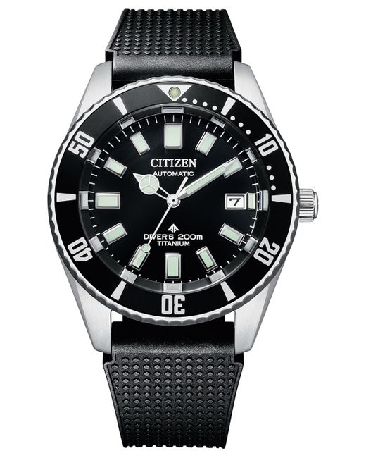 Citizen Automatic Promaster Dive Polyurethane Strap Watch 41mm