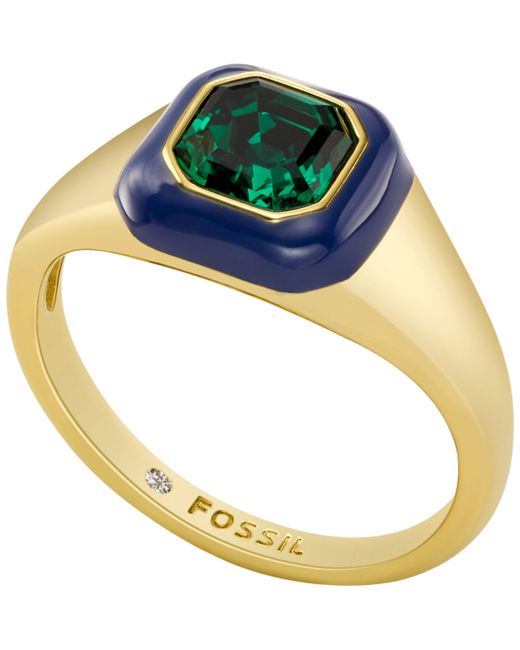 Fossil Candy Jewels and Topaz Crystal Ring