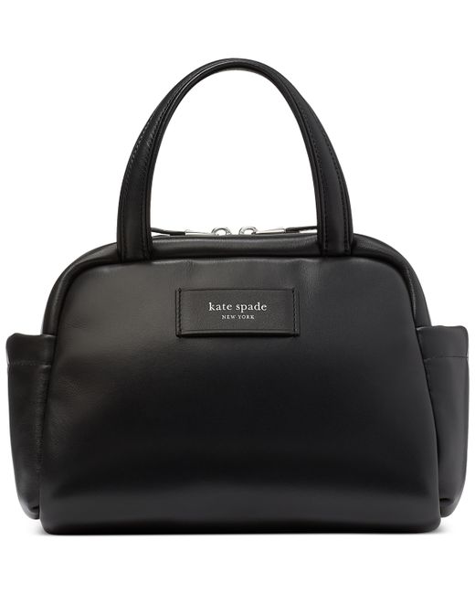Kate Spade New York Puffed Smooth Leather Small Satchel