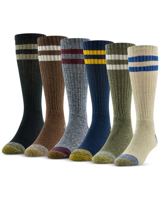 Goldtoe 6-Pack Casual Harrington Socks