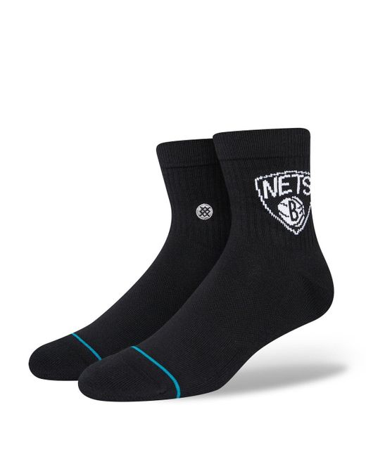 Stance Brooklyn Nets Logo Quarter Socks
