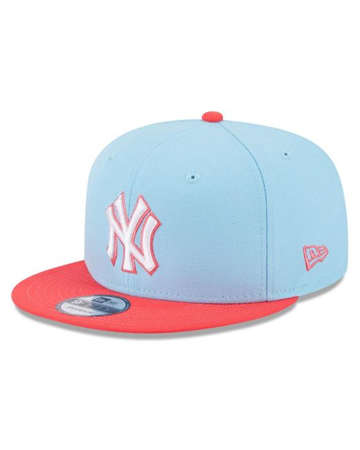 New Era and Red New York Yankees Spring Basic Two-Tone 9FIFTY Snapback Hat