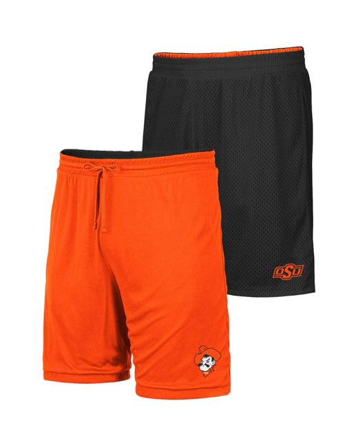 Colosseum Orange Oklahoma State Cowboys Wiggum Reversible Shorts