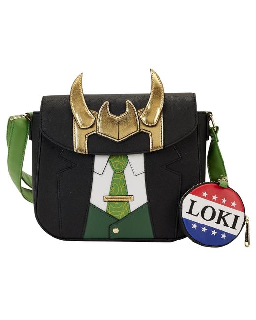Loungefly Loki for President Cosplay Crossbody Bag with Coin Holder