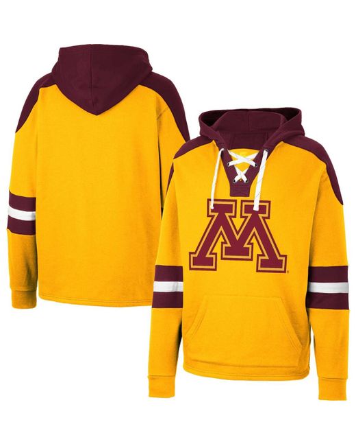 Colosseum Minnesota Gophers Lace-Up 4.0 Pullover Hoodie