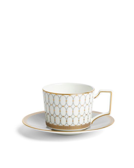 Wedgwood Renaissance Grey Teacup Saucer