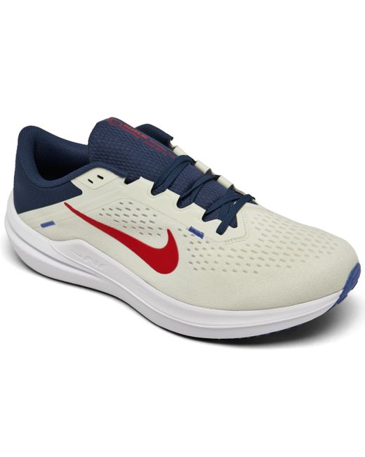 Nike Air Zoom Winflo 10 Running Sneakers from Finish Line Navy