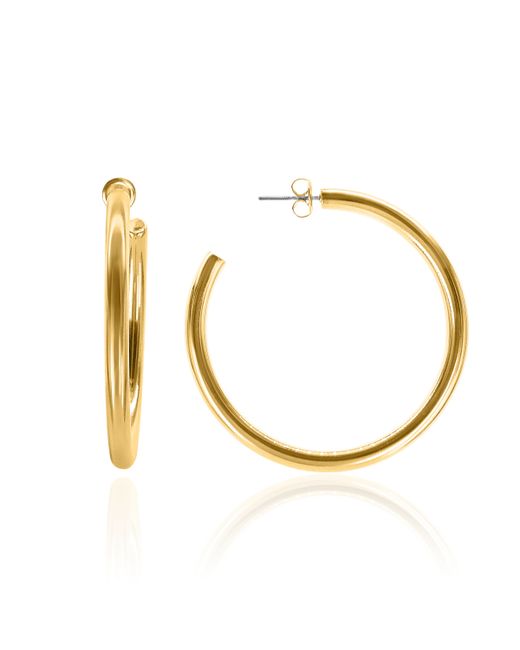 Oma The Label Liv 2 1/3 Large Hoops 18k Plated Brass 60mm