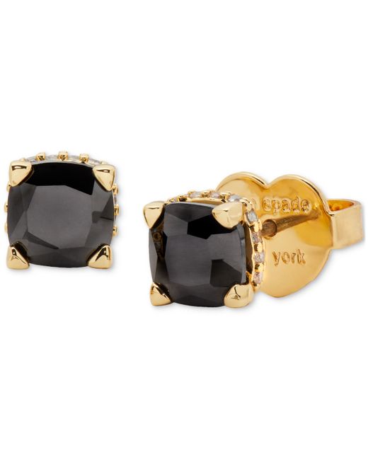 Kate Spade New York Little Luxuries Pave Crystal Square Stud Earrings