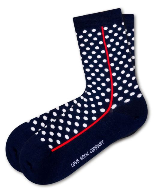 Love Sock Company Socks Red Line