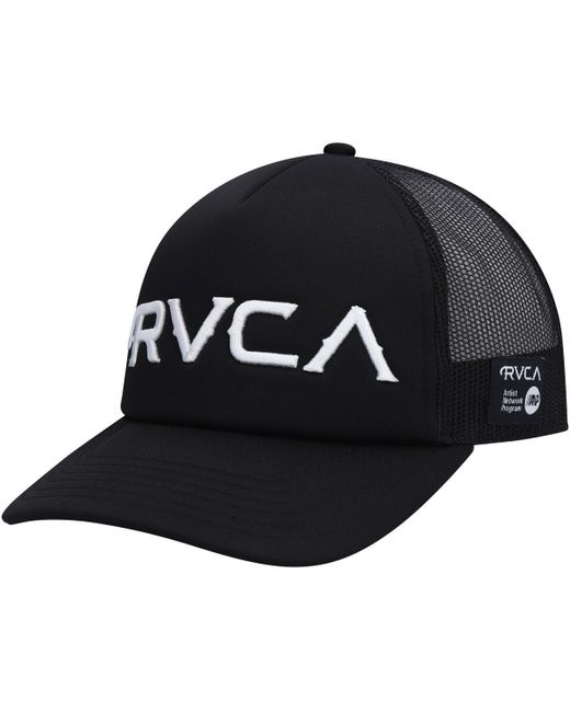 Rvca Mister Cartoon Trucker Snapback Hat