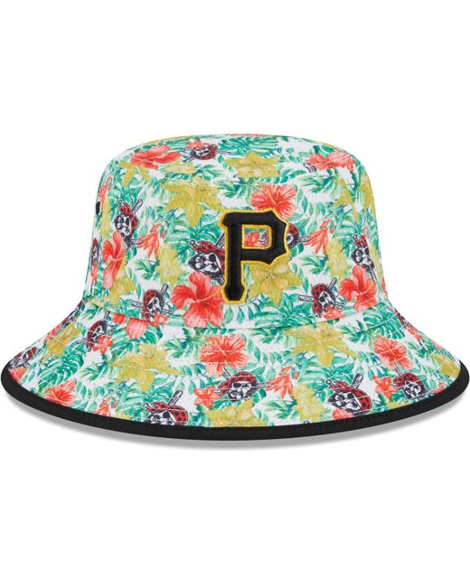 New Era Pittsburgh Pirates Tropic Floral Bucket Hat