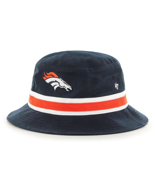 '47 Brand 47 Denver Broncos Striped Bucket Hat