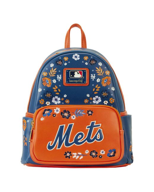 Loungefly and New York Mets Floral Mini Backpack