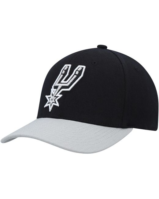 Mitchell & Ness Gray San Antonio Spurs Mvp Team Two-Tone 2.0 Stretch-Snapback Hat