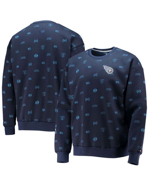 Tommy Hilfiger Tennessee Titans Reid Graphic Pullover Sweatshirt