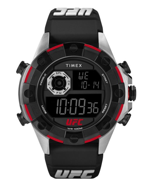 Timex Ufc Kick Digital Polyurethane Watch 49mm