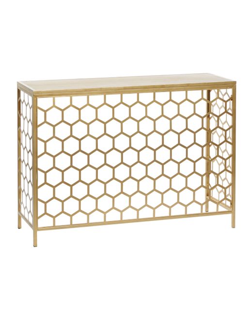Rosemary Lane Metal Contemporary Console Table