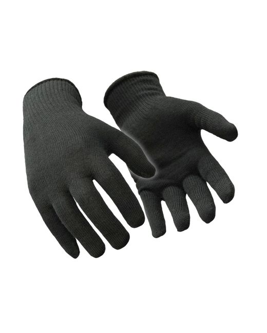 Refrigiwear Warm Stretch Fit Merino Wool Glove Liners Pack of 12 Pairs