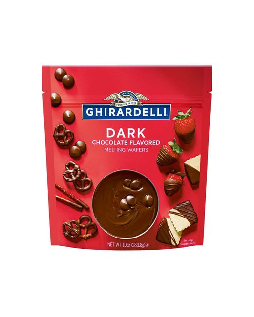 Ghirardelli Nature's Ghirardelli Dark Chocolate Flavored Melting Wafers 10 Oz Bag