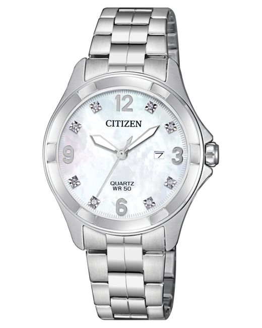 Citizen Quartz Stainless Steel Bracelet Watch 32mm