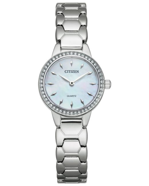 Citizen Quartz Stainless Steel Bracelet Watch 24mm