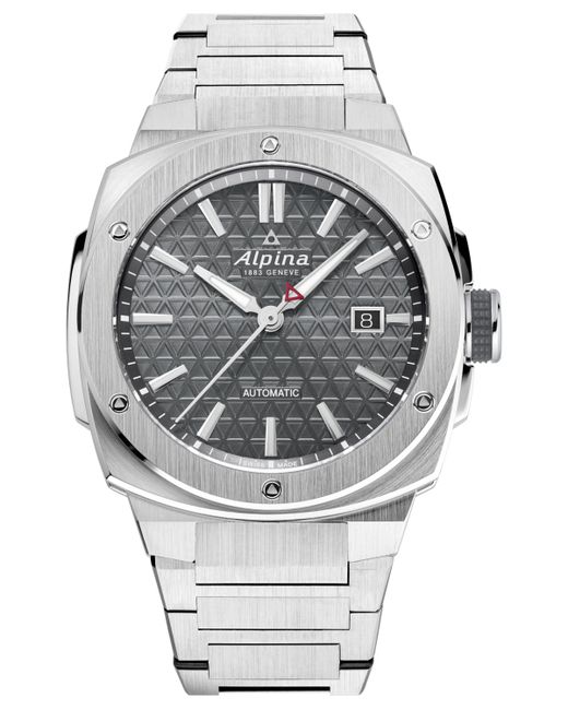 Alpina Swiss Automatic Alpiner Stainless Steel Bracelet Watch 41mm
