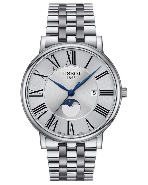 Tissot Carson Premium Gent Moonphase Stainless Steel Bracelet Watch 40mm