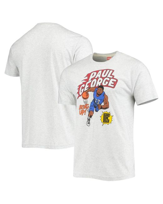 Homage Paul George La Clippers Comic Book Player Tri-Blend T-shirt