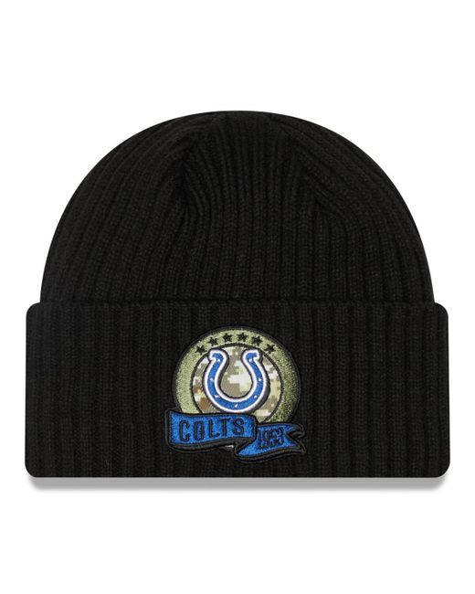 New Era Indianapolis Colts 2022 Salute To Service Knit Hat