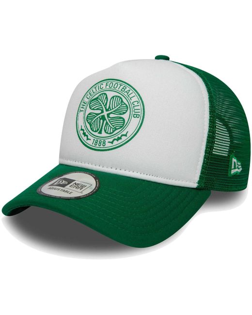 New Era Green Celtic Core E-Frame Trucker Adjustable Hat