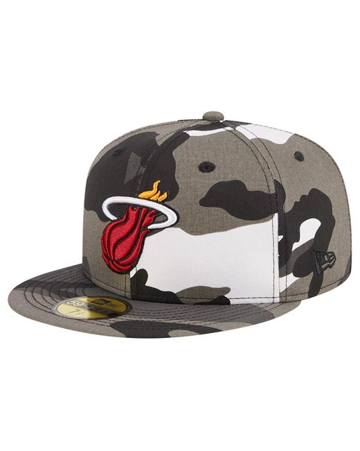 New Era Miami Heat Snow 59FIFTY Fitted Hat
