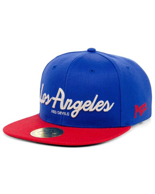 Physical Culture Los Angeles Devils Black Fives Snapback Adjustable Hat