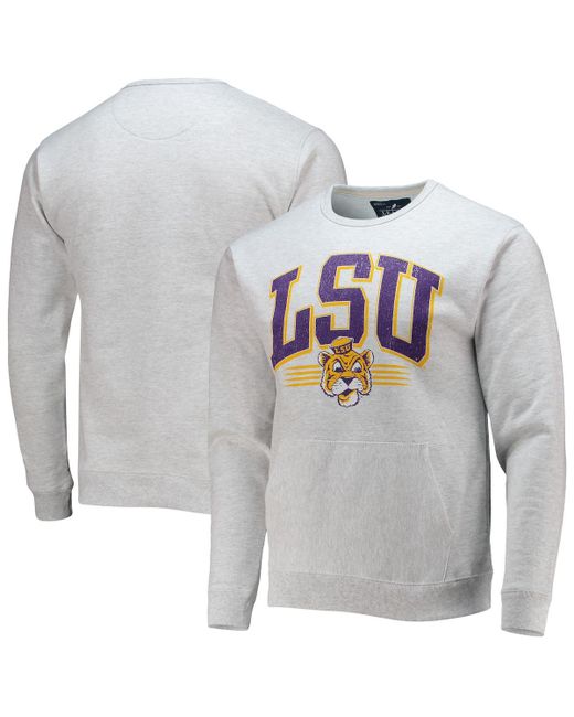 League Collegiate Wear Lsu Tigers Upperclassman Pocket Pullover Sweatshirt