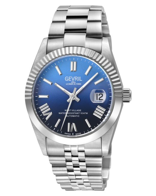 Gevril West Village Fusion Elite Tone Stainless Steel Watch