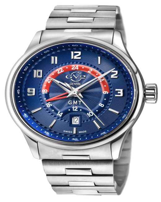 Gv2 By Gevril Giromondo Tone Stainless Steel Watch 42mm
