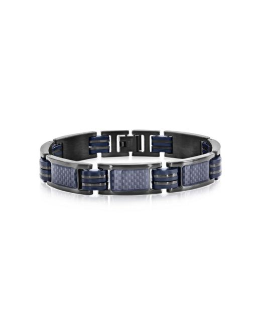 Metallo Rubber Carbon Fiber Bracelet