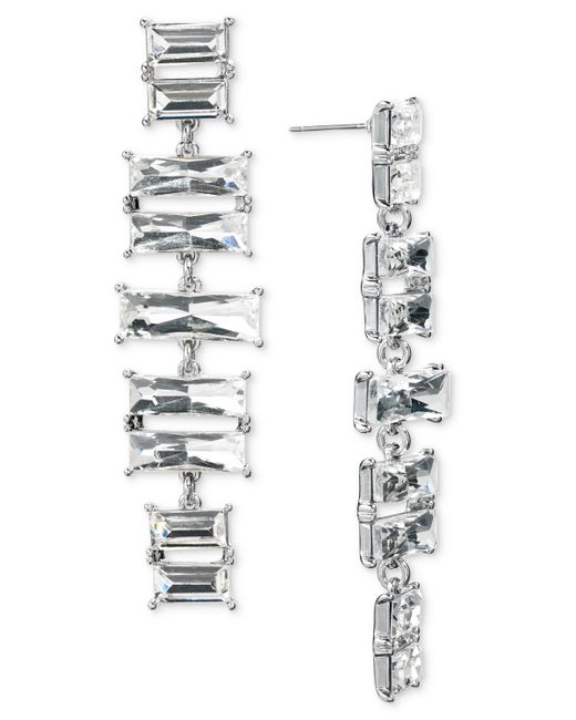 I.N.C. International Concepts Crystal Linear Earrings Created for