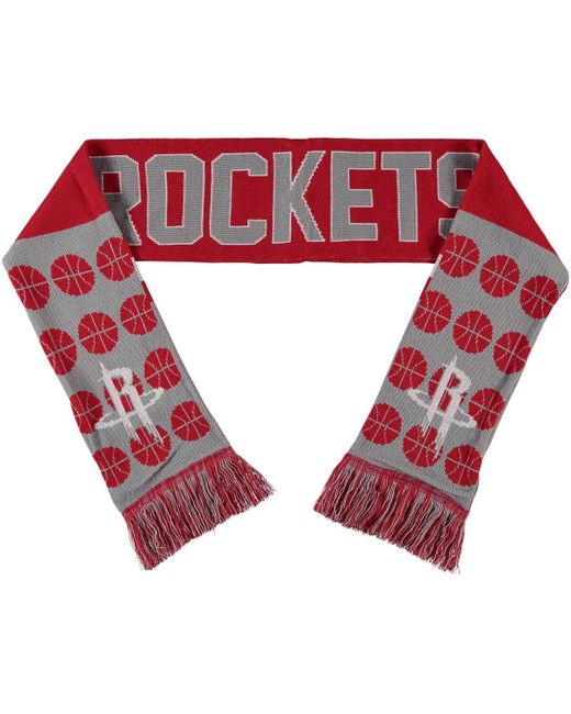 Foco and Houston Rockets Reversible Thematic Scarf Gray