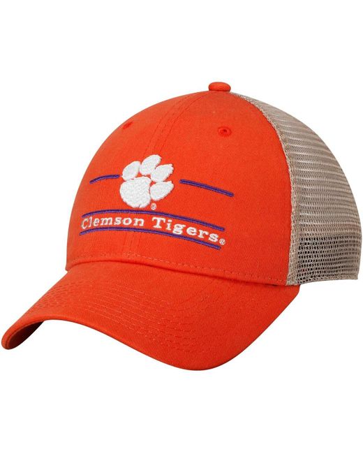 Game Clemson Tigers Logo Bar Trucker Adjustable Hat