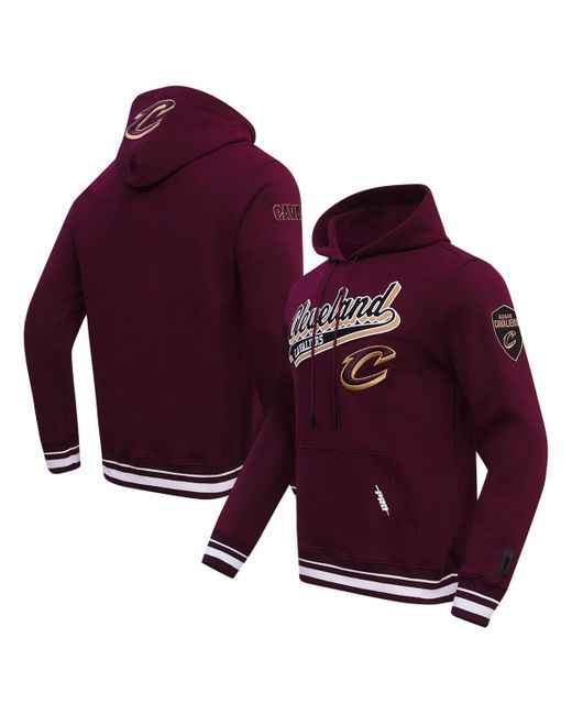 Pro Standard Cleveland Cavaliers Script Tail Pullover Hoodie
