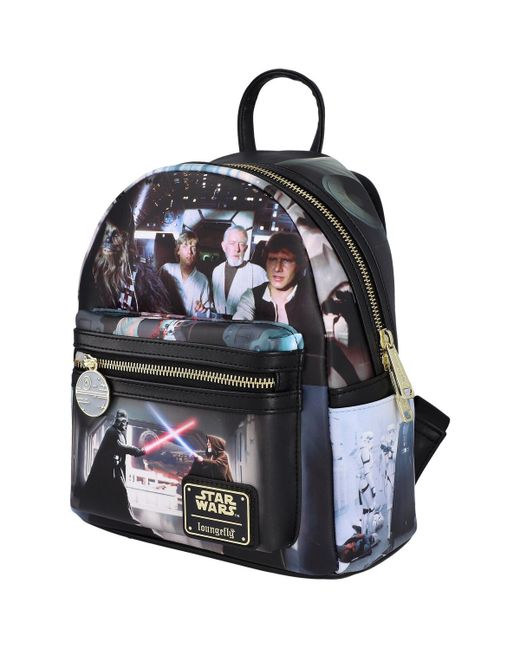 Loungefly and Star Wars Episode Iv A New Hope Final Frames Mini Backpack