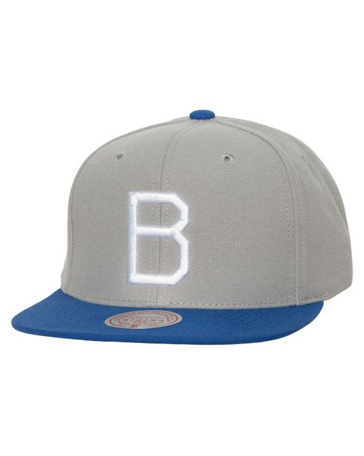 Mitchell & Ness Brooklyn Dodgers Cooperstown Collection Away Snapback Hat