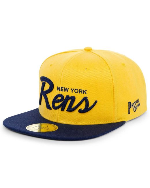 Physical Culture New York Rens Black Fives Snapback Adjustable Hat