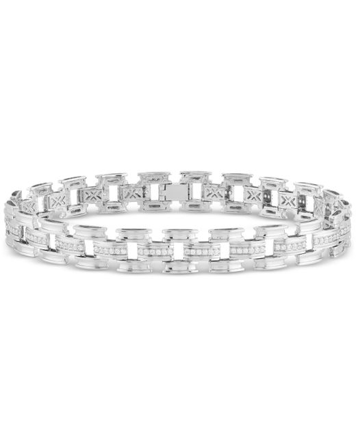 Macy's Diamond Open Link Bracelet 1 ct. t.w. Sterling