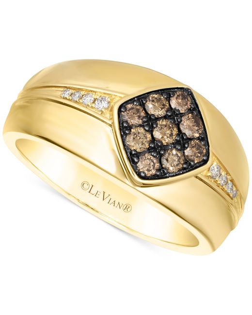 Le Vian Chocolate Diamond Nude Cluster Ring 1/2 ct. t.w. 14k Gold